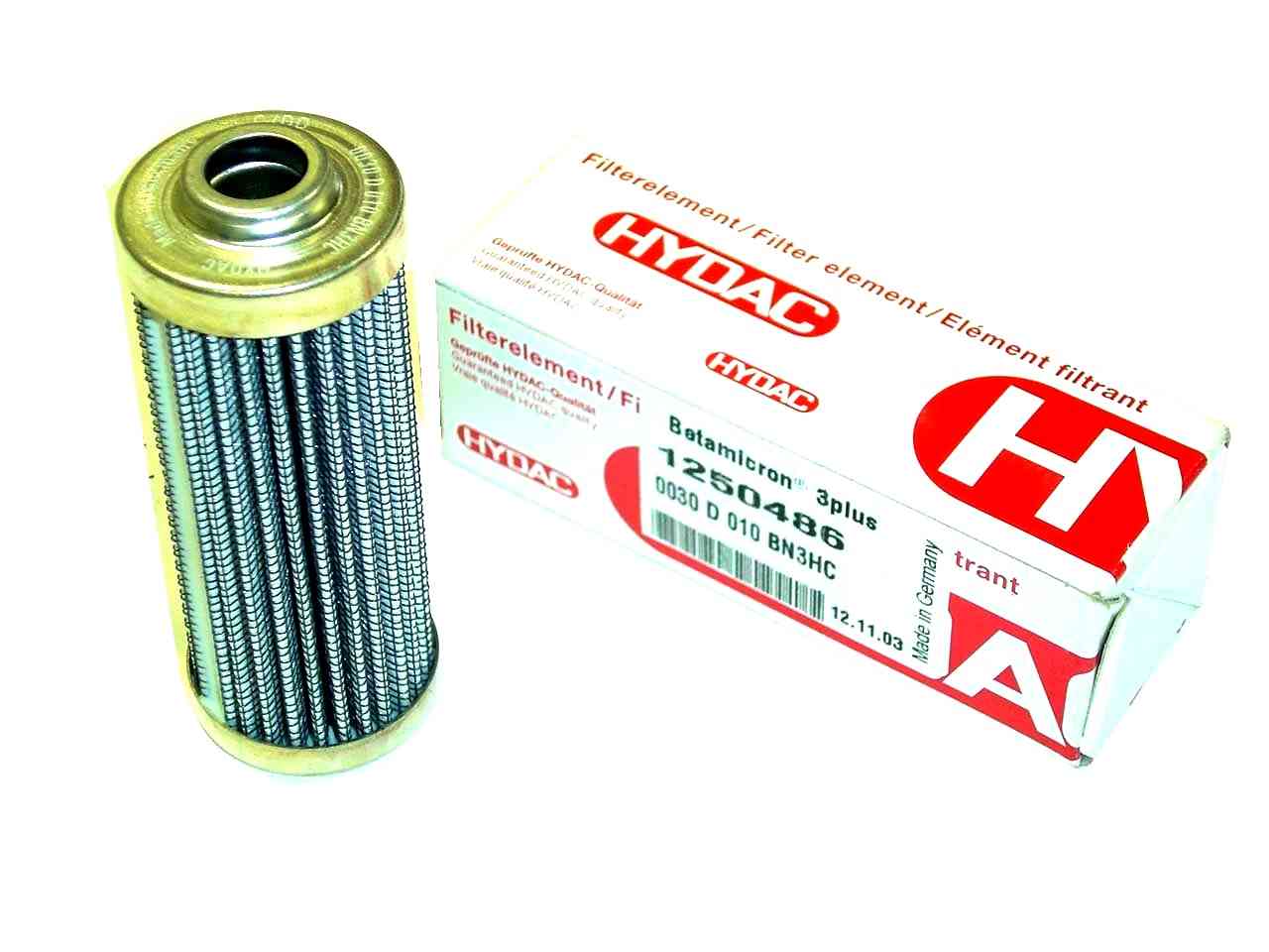 Купить запчасть HYDAC - 1250486 1250486 Фильтр гидравлики (элемент) HYDAC