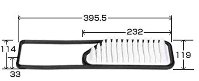 Купить запчасть JS - A750J A750J Воздушный фильтр