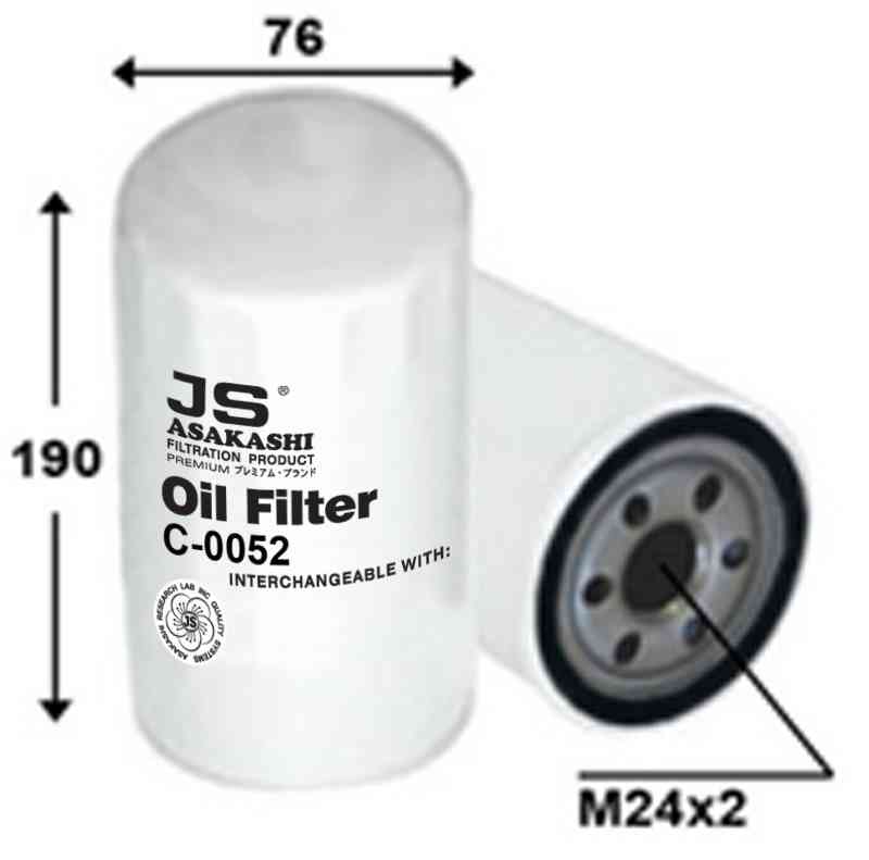 Купить запчасть JS - C0052 C0052 Фильтр масляный