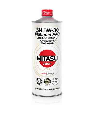 Купить запчасть MITASU - MJ1111 Масло моторное MITASU SN 5w30 1л синтетическое для бензиновых двигателей MJ111 (1/20) Япония