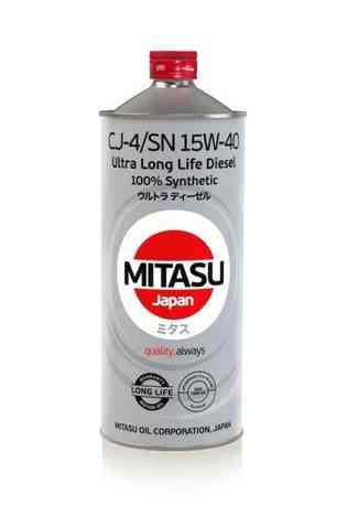 Купить запчасть MITASU - MJ2141 Масло моторное MITASU CJ-4/SN 15w40 1л синтетическое для дизельных двигателей MJ214 (1/20) Япония