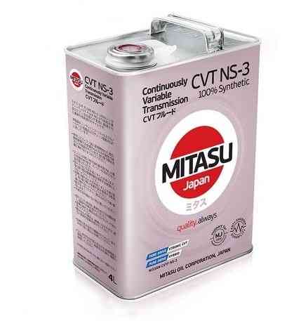 Купить запчасть MITASU - MJ3134 Жидкость для АКПП MITASU CVT NS-3 FLUID GREEN 4л синтетическое MJ313 (1/6) Япония