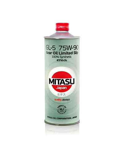 Купить запчасть MITASU - MJ4111 Масло трансмиссионное MITASU LSD 75w90 1л синтетическое MJ411 (1/20) Япония