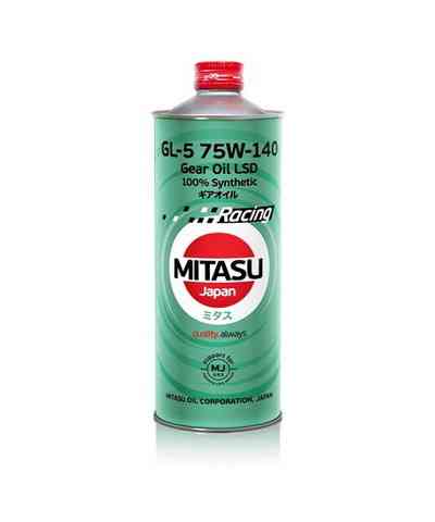 Купить запчасть MITASU - MJ4141 Масло трансмиссионное MITASU RACING GEAR OIL GL-5 75W-140 LSD 1л синтетическое MJ414 (1/20) Япония