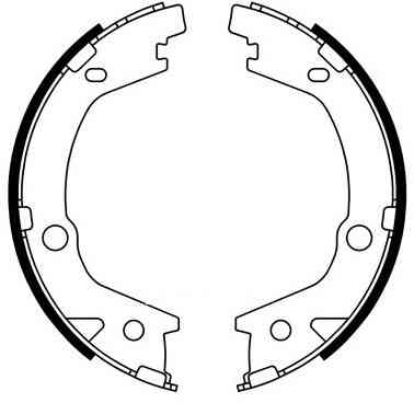 Купить запчасть NIBK - FN11004 FN11004 Колодки стояночного тормоза NiBK