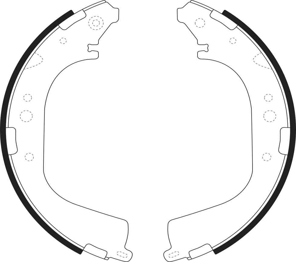 Купить запчасть NIBK - FN1179 FN1179 Тормозные колодки барабанные NiBK