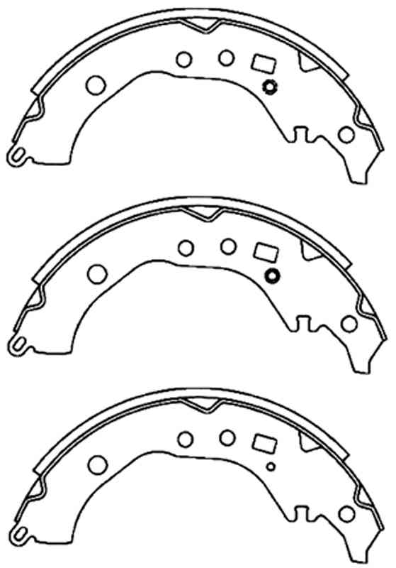 Купить запчасть NIBK - FN2389 FN2389 Тормозные колодки барабанные NiBK