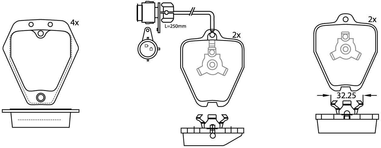 Купить запчасть NIBK - PN0105W PN0105W Тормозные колодки дисковые NiBK