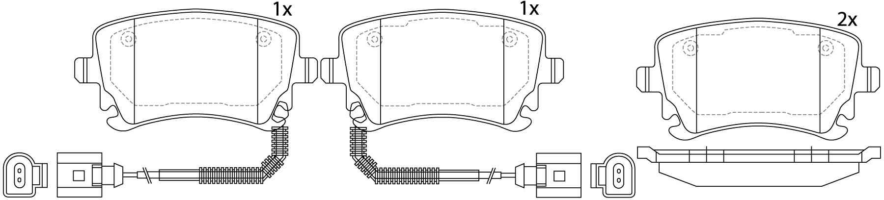 Купить запчасть NIBK - PN0330W PN0330W Тормозные колодки дисковые NiBK