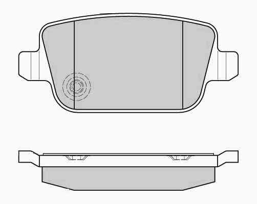 Купить запчасть NIBK - PN0461 PN0461 Тормозные колодки дисковые NiBK