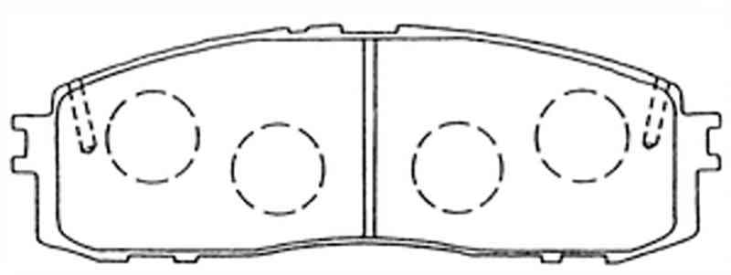 Купить запчасть NIBK - PN1142 PN1142 Тормозные колодки дисковые NiBK