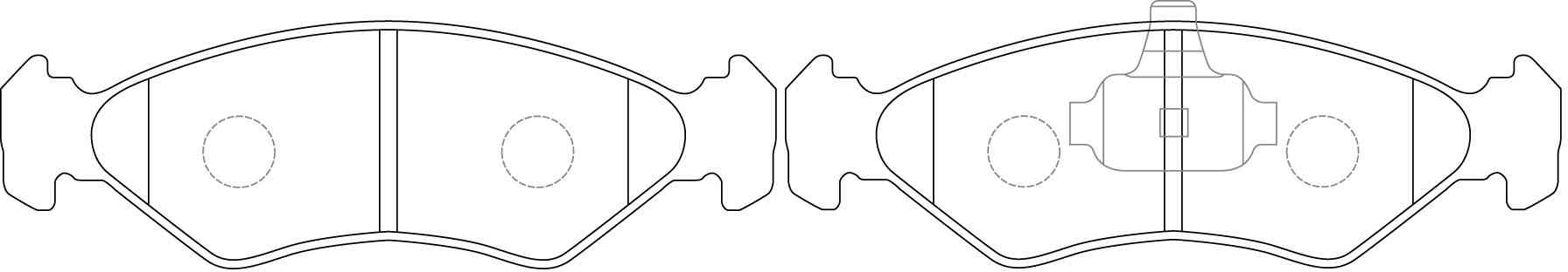 Купить NiBK PN5106 PN5106 Тормозные колодки дисковые NiBK