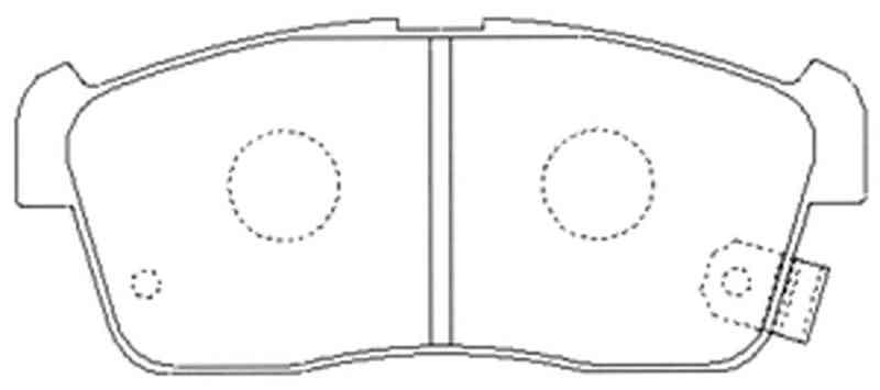 Купить запчасть NIBK - PN9443 PN9443 Тормозные колодки дисковые NiBK