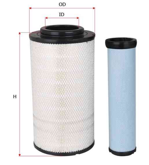Купить запчасть SAKURA - A1331S A1331S Воздушный фильтр (2 в 1)