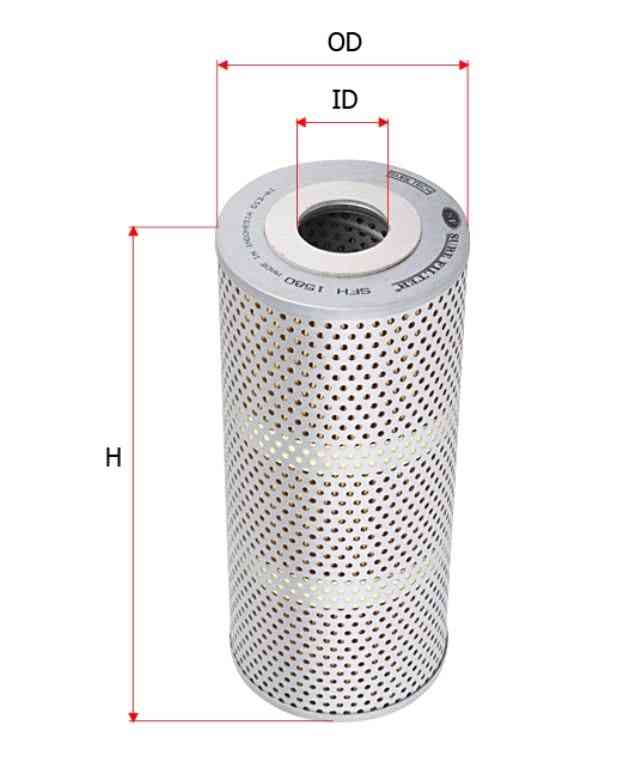 Купить запчасть SURE FILTER - SFH1580 SFH1580 Фильтр трансмисии и рулевого управления (элемент)