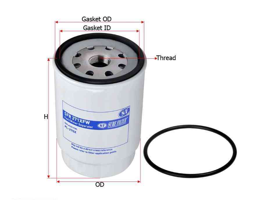 Купить запчасть SURE FILTER - SFR271XFW SFR271XFW Фильтр топливный (сепаратор)