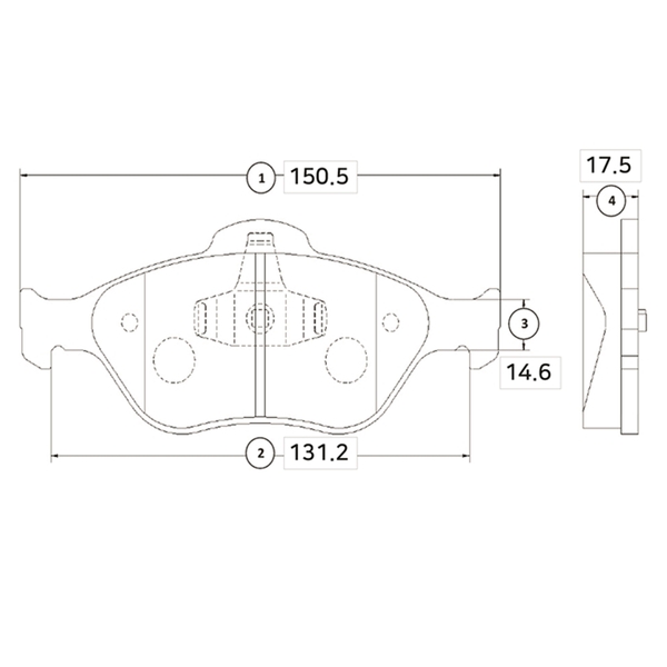 Купить запчасть CTR - GK0160 Колодки тормозные GK0160 / CKF-15