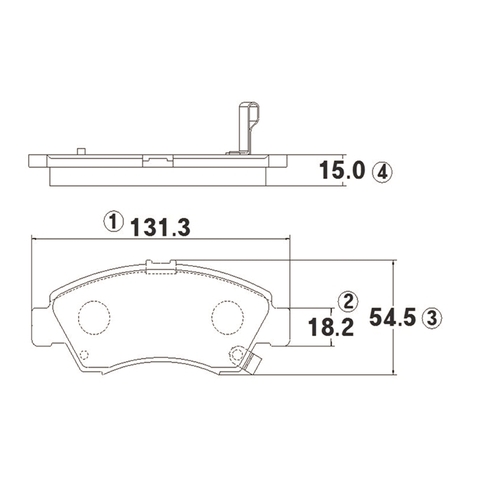 Купить запчасть CTR - GK0320 Колодки тормозные GK0320 / CKHO-3