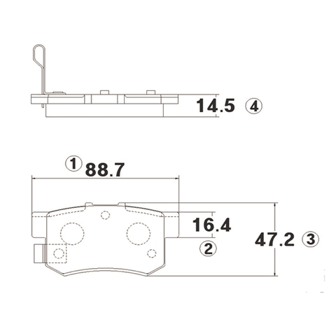 Купить запчасть CTR - GK0325 Колодки тормозные GK0325 / CKHO-8
