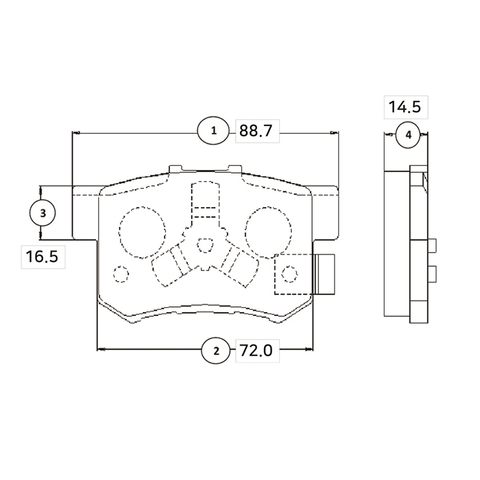 Купить запчасть CTR - GK0339 Колодки тормозные GK0339 / CKHO-22