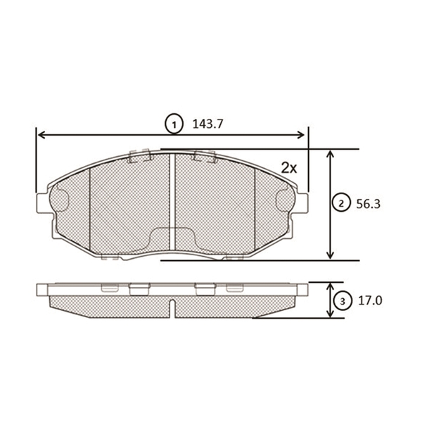Купить запчасть CTR - GK0443 Колодки тормозные GK0443 / CKKD-15