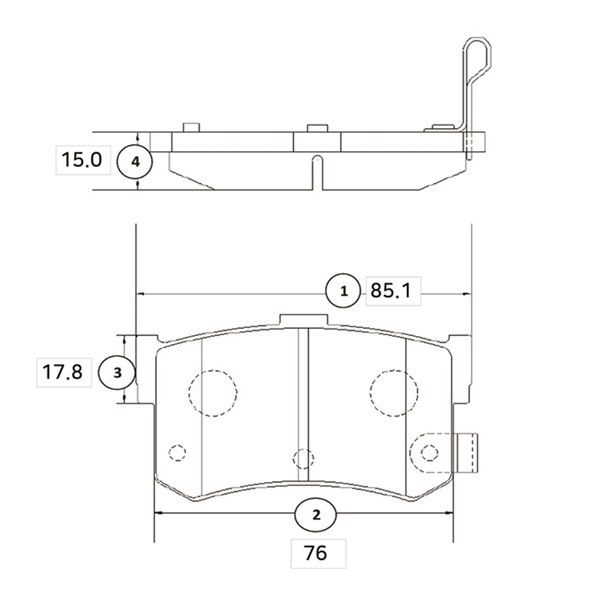 Купить запчасть CTR - GK0459 Колодки тормозные GK0459 / CKKH-5