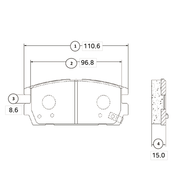 Купить запчасть CTR - GK0477 Колодки тормозные GK0477 / CKKH-23