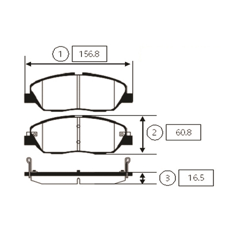 Купить запчасть CTR - GK0487 Колодки тормозные GK0487 / CKKH-33