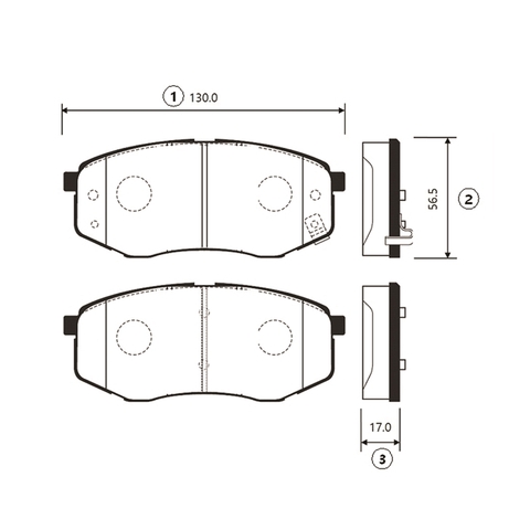 Купить запчасть CTR - GK0495 Колодки тормозные GK0495 / CKKH-41
