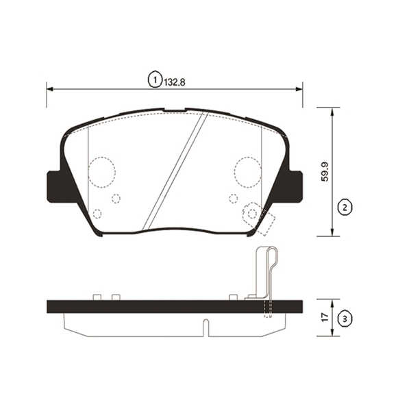 Купить запчасть CTR - GK0556 Колодки тормозные GK0556 / CKKK-50