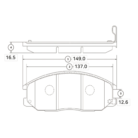 Купить запчасть CTR - GK0563 Колодки тормозные GK0563 / CKKS-7
