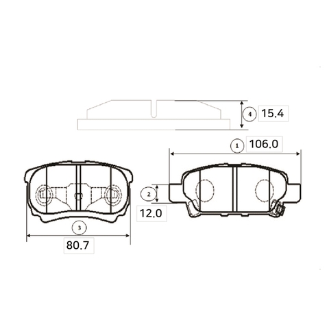 Купить запчасть CTR - GK0599 Колодки тормозные GK0599 / CKM-31