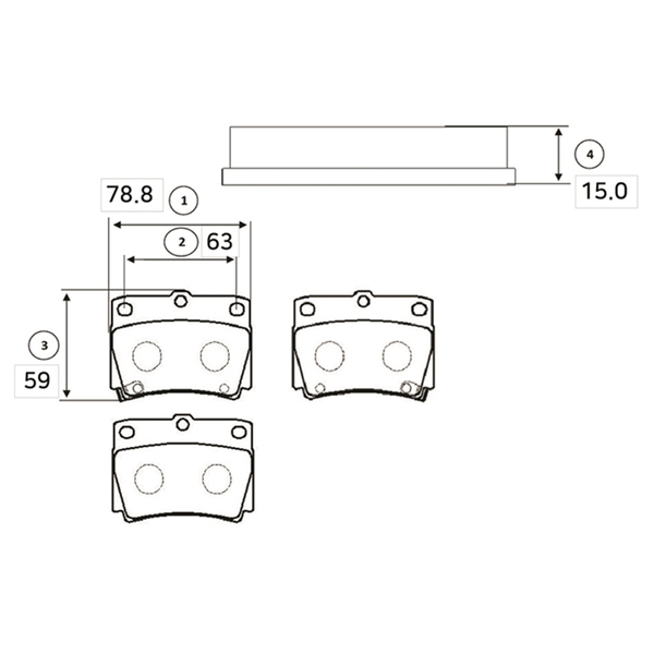 Купить запчасть CTR - GK0602 Колодки тормозные GK0602 / CKM-34
