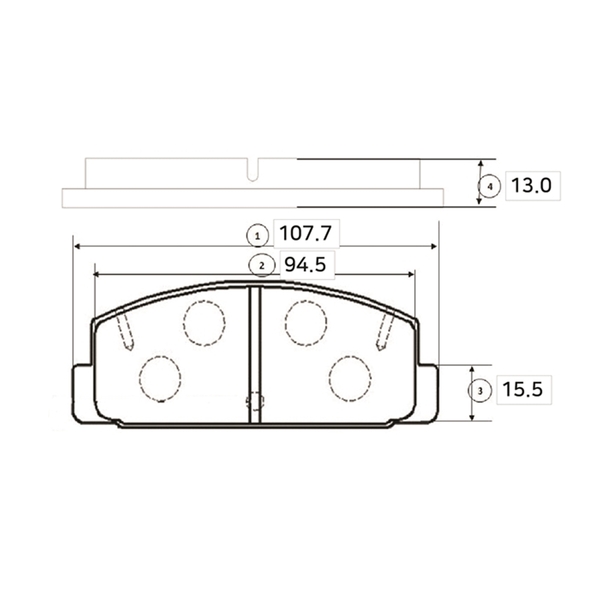 Купить запчасть CTR - GK0695 Колодки тормозные GK0695 / CKMZ-49