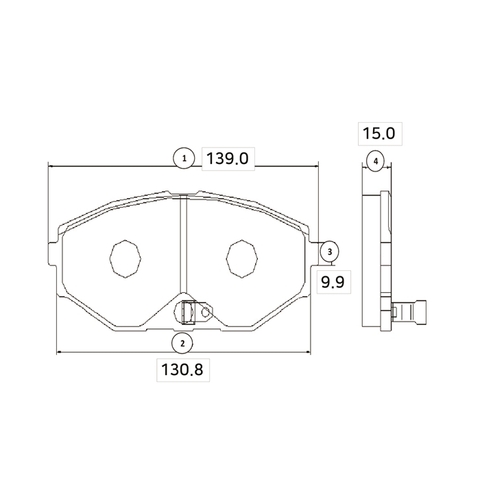 Купить запчасть CTR - GK0721 Колодки тормозные GK0721 / CKN-6