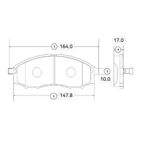 Купить запчасть CTR - GK0726 Колодки тормозные GK0726 / CKN-11