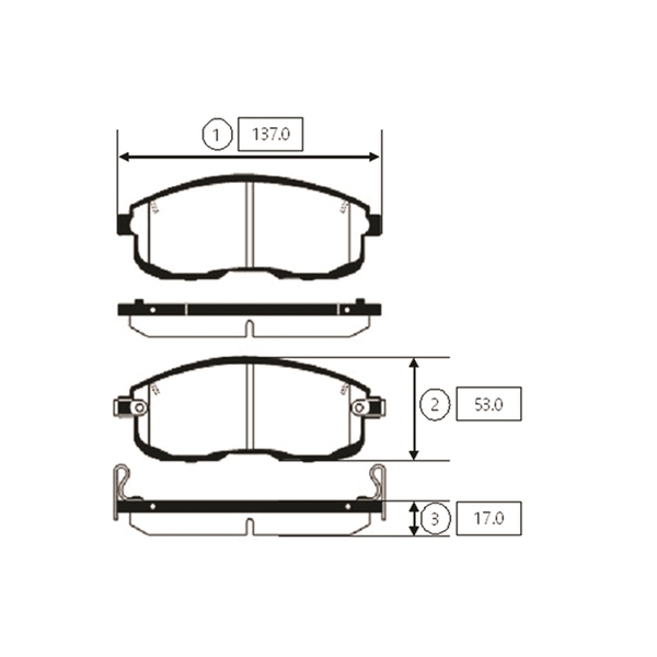 Купить запчасть CTR - GK0731 Колодки тормозные GK0731 / CKN-16