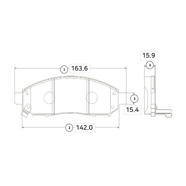 Купить запчасть CTR - GK0733 Колодки тормозные GK0733 / CKN-18