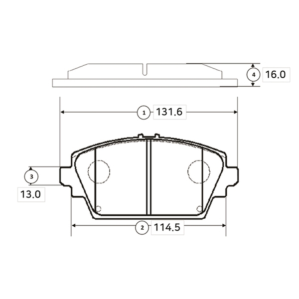 Купить запчасть CTR - GK0835 Колодки тормозные GK0835 / CKN-120
