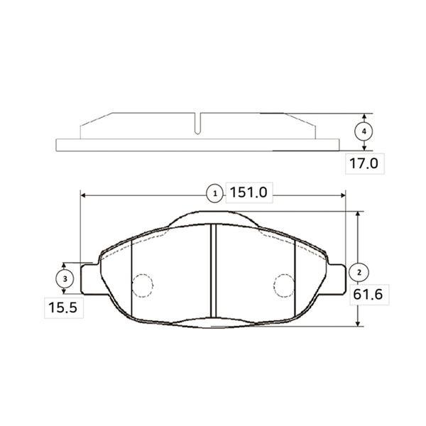 Купить запчасть CTR - GK0908 Колодки тормозные GK0908 / CKPU-51