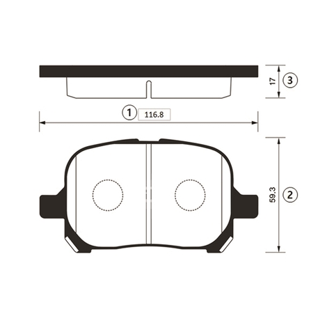 Купить запчасть CTR - GK1017 Колодки тормозные GK1017 / CKT-3