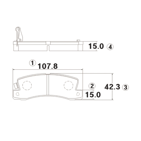 Купить запчасть CTR - GK1018 Колодки тормозные GK1018 / CKT-4