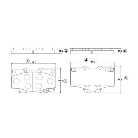 Купить запчасть CTR - GK1027 Колодки тормозные GK1027 / CKT-13