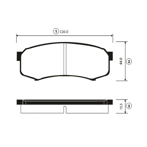 Купить запчасть CTR - GK1028 Колодки тормозные GK1028 / CKT-14