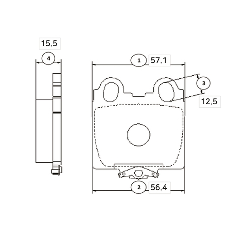 Купить запчасть CTR - GK1042 Колодки тормозные GK1042 / CKT-28