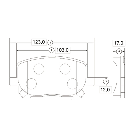 Купить запчасть CTR - GK1049 Колодки тормозные GK1049 / CKT-35