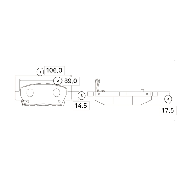 Купить запчасть CTR - GK1054 Колодки тормозные GK1054 / CKT-40