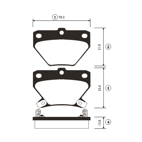 Купить запчасть CTR - GK1056 Колодки тормозные GK1056 / CKT-42
