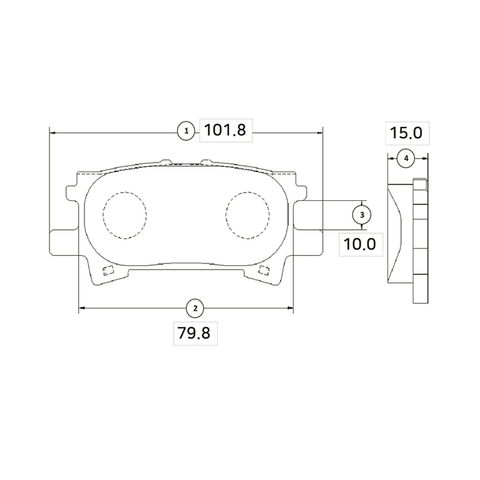 Купить запчасть CTR - GK1058 Колодки тормозные GK1058 / CKT-44
