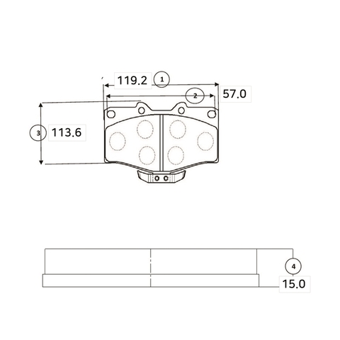 Купить запчасть CTR - GK1109 Колодки тормозные GK1109 / CKT-96